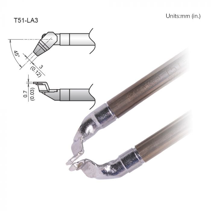 T51-LA3 Angled Tip