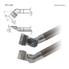 T51-LA8 Angled SOP Tip