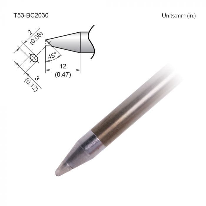 T53-BC2030 Bevel Tip