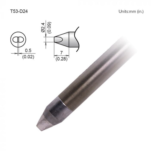 T53-D24 Chisel Tip