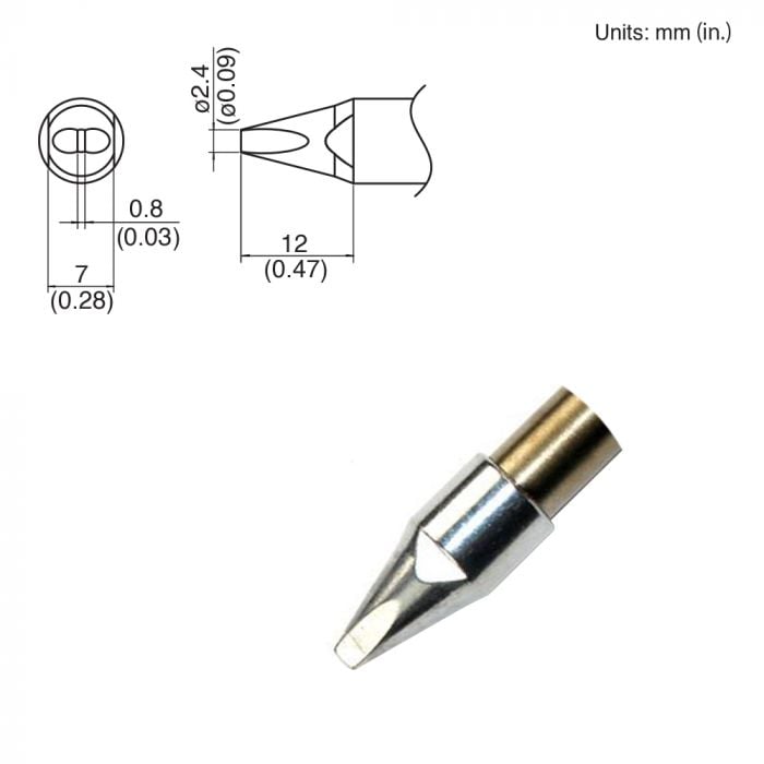 TX1-XD24, 140W Chisel Tip