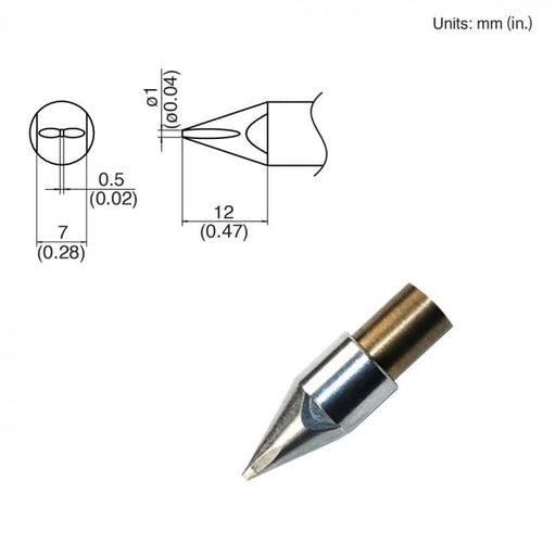 TX1-XD, 140W Chisel Tip