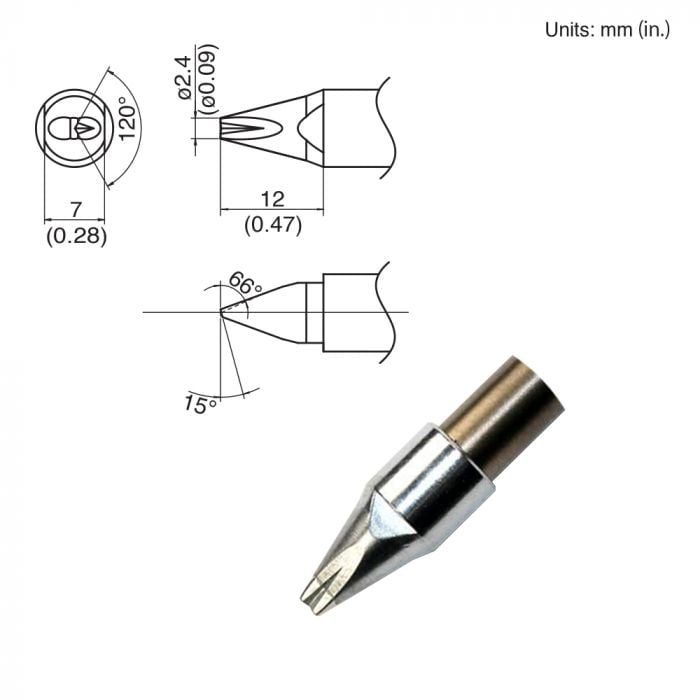 TX1-XDR24, 140W Chisel Tip