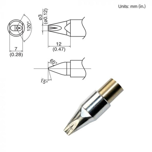 TX1-XDR3, 140W Chisel Tip