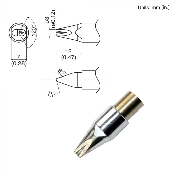 TX1-XDR3, 140W Chisel Tip
