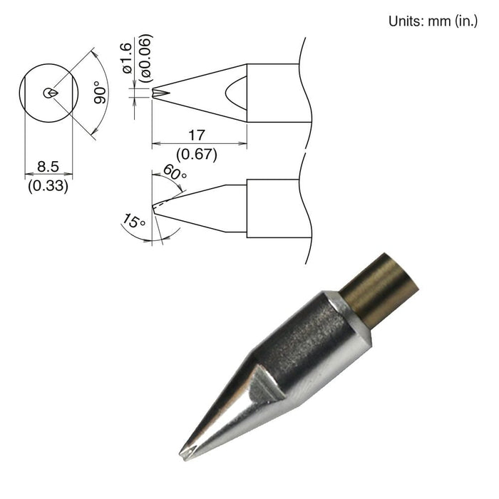 TX2-XBCR16, 260W Bevel Tip