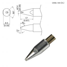 TX2-XBCR24, 260W Bevel Tip
