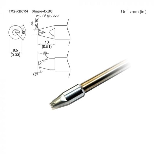 TX2-XBCR4, 260W Bevel Tip