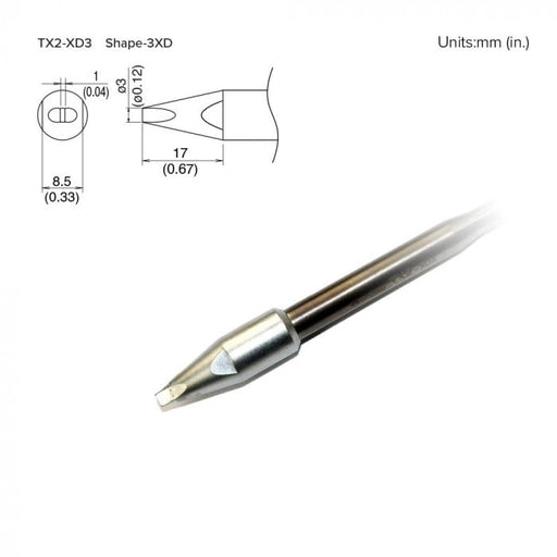 TX2-XD3, 260W Chisel Tip