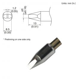 TX2-XDF4, 260W Chisel Tip
