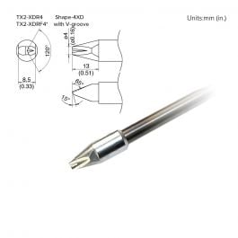 TX2-XDR4, 260W Chisel Tip