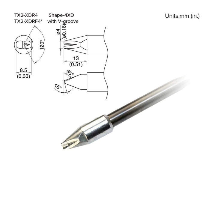 TX2-XDR4, 260W Chisel Tip