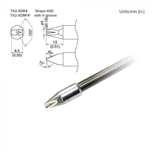TX2-XDR4, 260W Chisel Tip