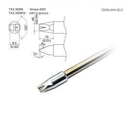TX2-XDR6, 260W Chisel Tip