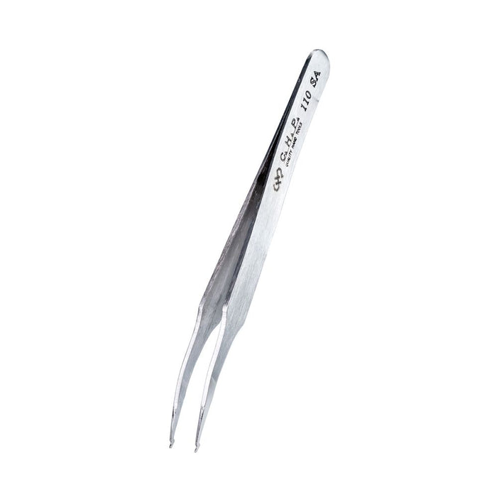 Hakko CHP 110-SA Flat Tip Tweezers (Qty of 12)