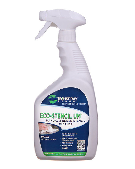 Techspray 1570-QT Techspray Renew Eco-Stencil UM Cleaner | 1 qt (Qty of 12)