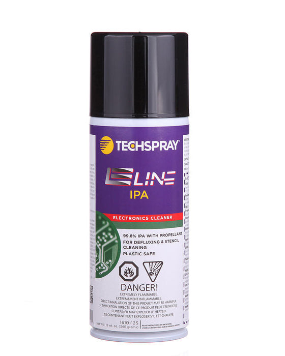 Techspray 1610-12S E-LINE IPA Electronic Cleaner | 12 oz (Qty of 12)