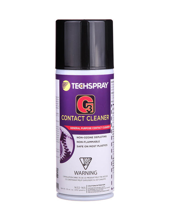 Techspray 1632-16S G3 Contact Cleaner | 16 oz (Qty of 12)