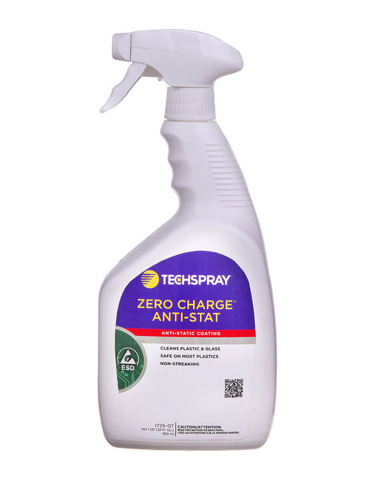 Techspray 1726-QT Zero Charge Anti-Stat | 1 qt (Qty of 12)