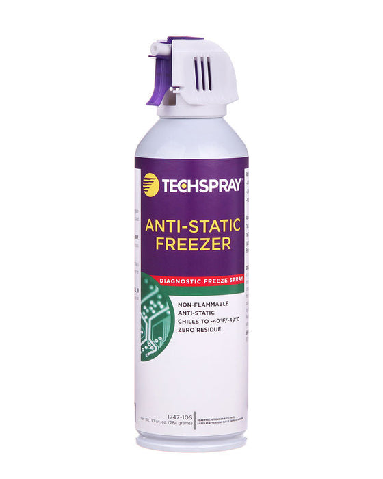 Techspray 1747-10S Anti-Static Freezer | 10 oz (Qty of 12)