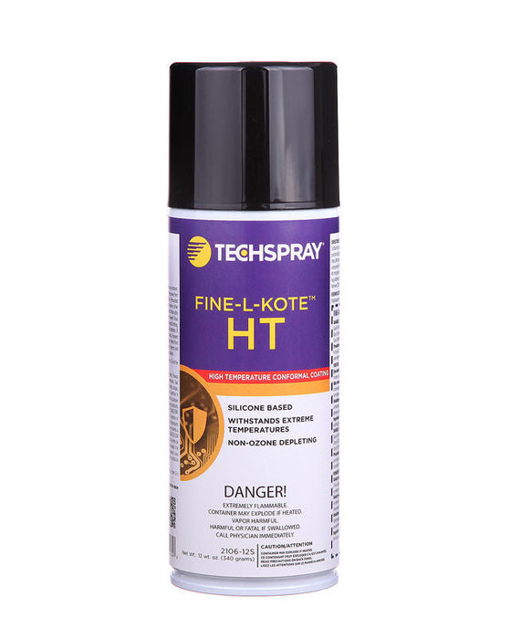 Techspray 2106-12S Fine-L-Kote HT Conformal Coating | 12 oz (Qty of 12)