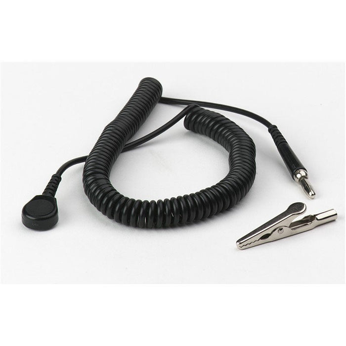 SCS 2220 Coiled Grounding Cord, 10'