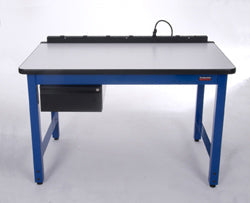 Production Basics 3014 RTW Series Adjustable Production Work Bench, 30"D x 96"W