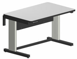 Production Basics 4302 Easy-Lift Series ESD-Safe Electric Adjustable Workstation w/ Dual Legs, 36"D x 48"W