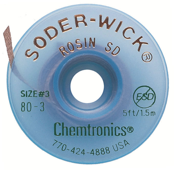 Chemtronics 80-3-10 Soder-Wick Rosin (Qty of 25)