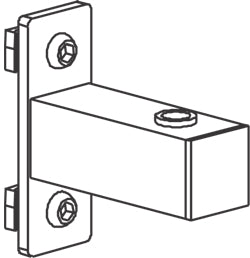 Production Basics 8640 Universal Mount for Workstations, 4"