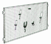 Production Basics 8721 Peg Board for Workstations, 36"W x 18"H