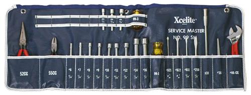 Xcelite Servicemaster Xcelite 99SMN Service Master Tool Kit, 23 pieces — starboardtechnology