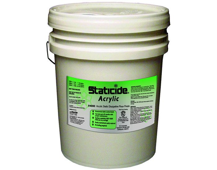 Acrylic Floor Finish, 5-gallon pail