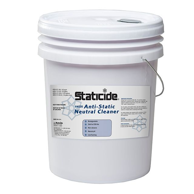 Staticide® Neutral Cleaner Concentrate, 5-gallon pail