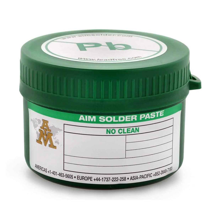 AIM NC257-2-SAC305-T3 Lead Free No Clean Solder Paste , 250 Gram Jar (10 jars)