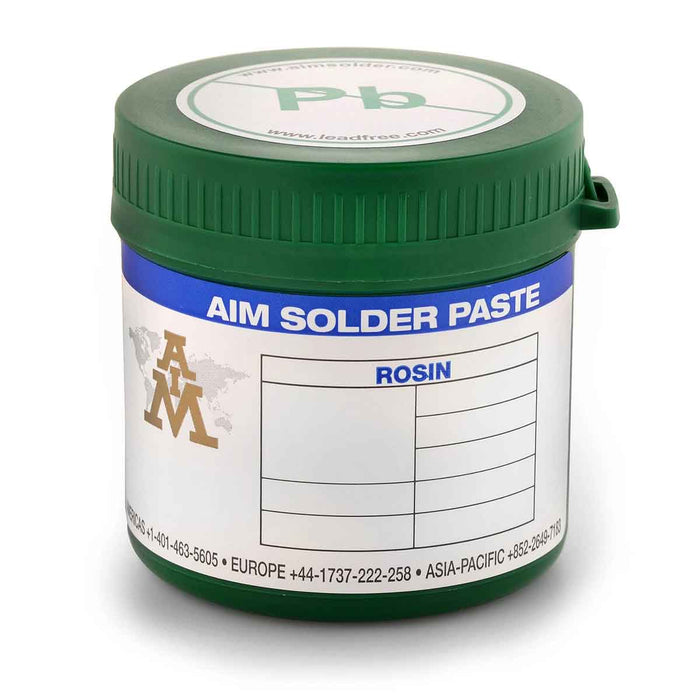 AIM RMA258-15R SAC305-T3 Lead Free Solder Paste, 500 Gram Jar (10 jars)