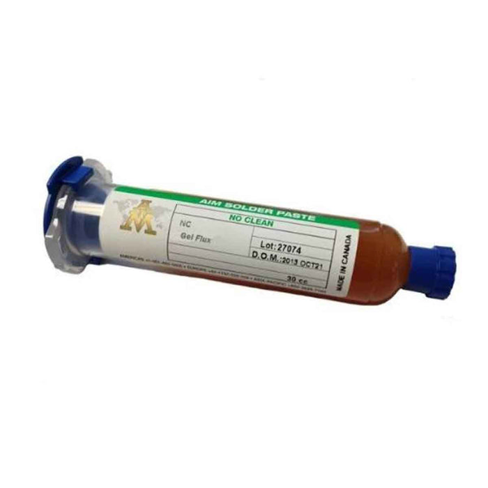 AIM NC217 Gel Flux, No-Clean 10cc Syringe (10 Units)