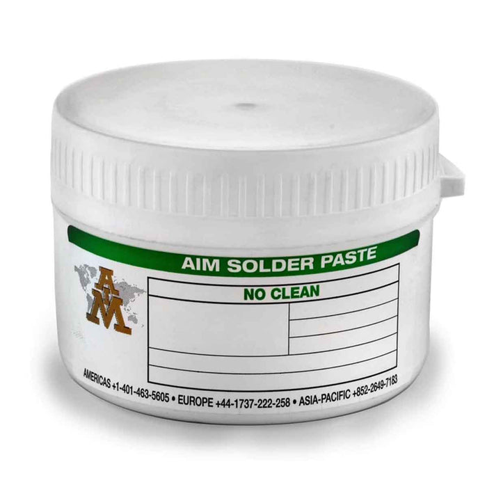 AIM NC257-2-SN63/PB37-T3 No Clean Solder Paste, 250 Gram Jar (10 jars)