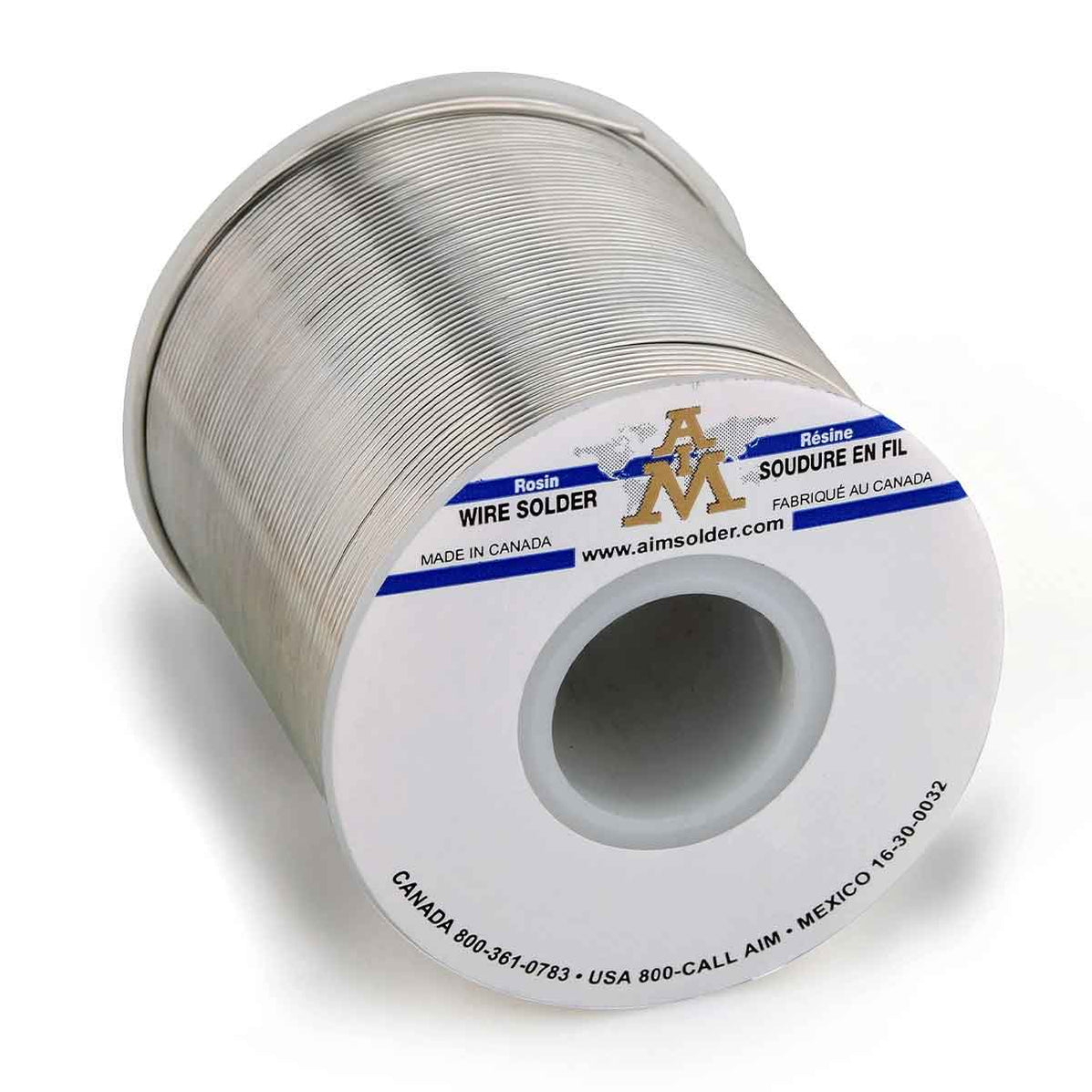 AIM SN5/PB93.5/AG1.5 RA 3 Core Wire Solder .020" Diameter (24 rolls