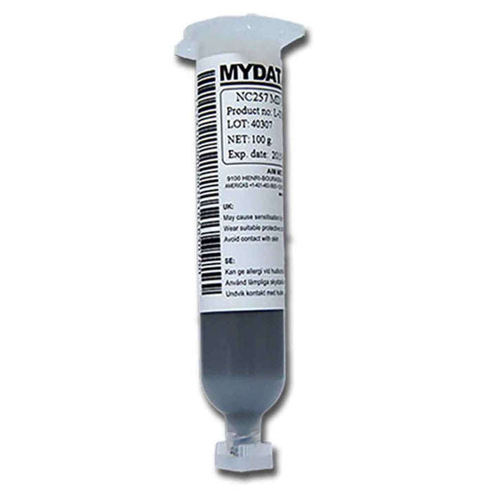 AIM NC257MD-SN63/PB37-T5 Solder Paste, 30cc Syringe for Mycronic Jetting Equipment (20 jars)