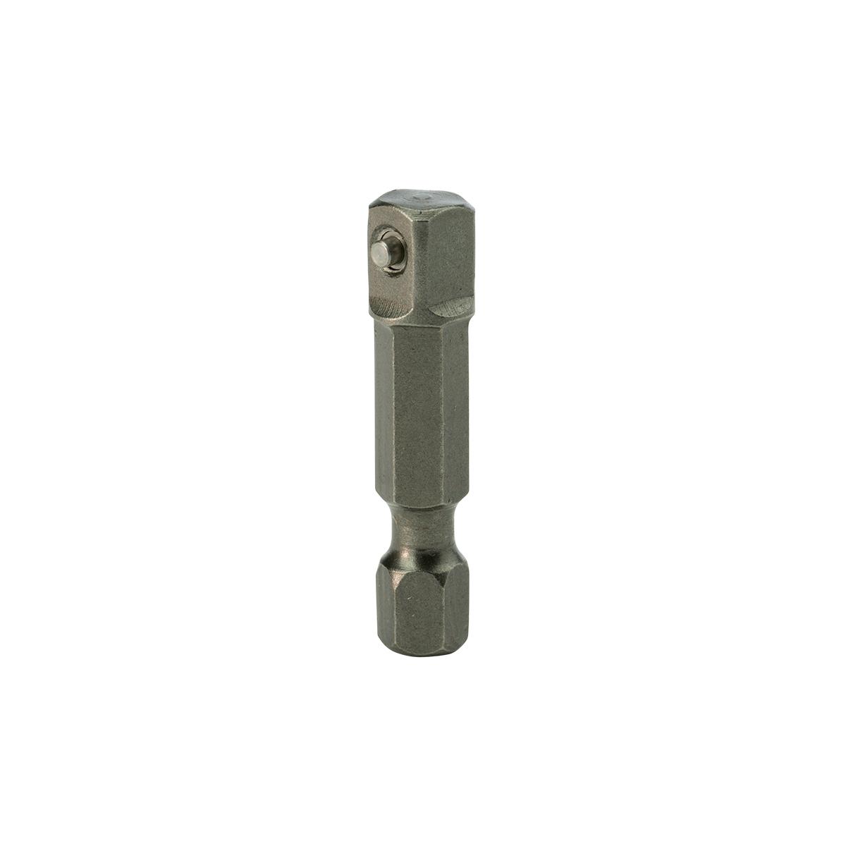 Mountz 1/4" x 1 3/8" Pin Lock Square Drive Hex Shank Socket Adapter ...