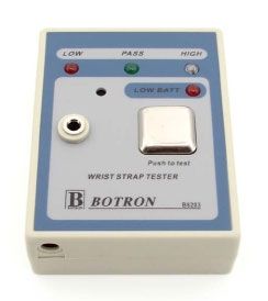 Botron B8203 Portable Touch Button Wrist Strap Tester