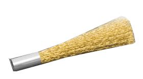 Excelta 262 Scratch Brush Kit with Brass, Steel, Nylon, Fiberglass Brush Refills & Plastic Handle, 4.75" OAL