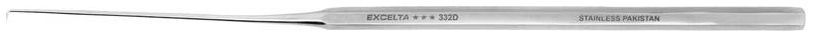 Excelta 332D Stainless Steel Probe with 90° Angled, Micro Tip, 6.5" OAL