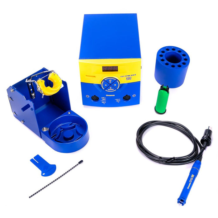 Hakko FM-203 Dual Port Soldering System w/ One Soldering Handpiece