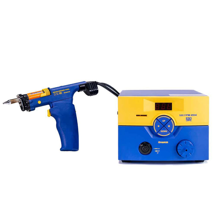 HakkoFM-204 "Self-Contained" Desoldering & Soldering Station with FM-2024 Desoldering Tool