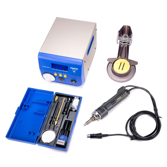 Hakko FR-410 High Power Desoldering Station with Pencil-Style Desoldering Tool