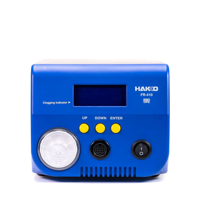 Hakko FR-410 High Power Desoldering Station with Pencil-Style Desoldering Tool