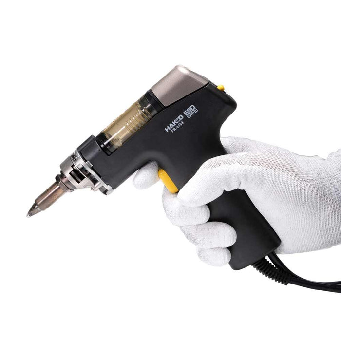 Hakko FR-410 High Power Desoldering Station with Gun-Style Desoldering Tool