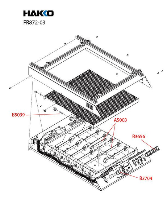 Hakko FR-872 IR PCBoard Preheater